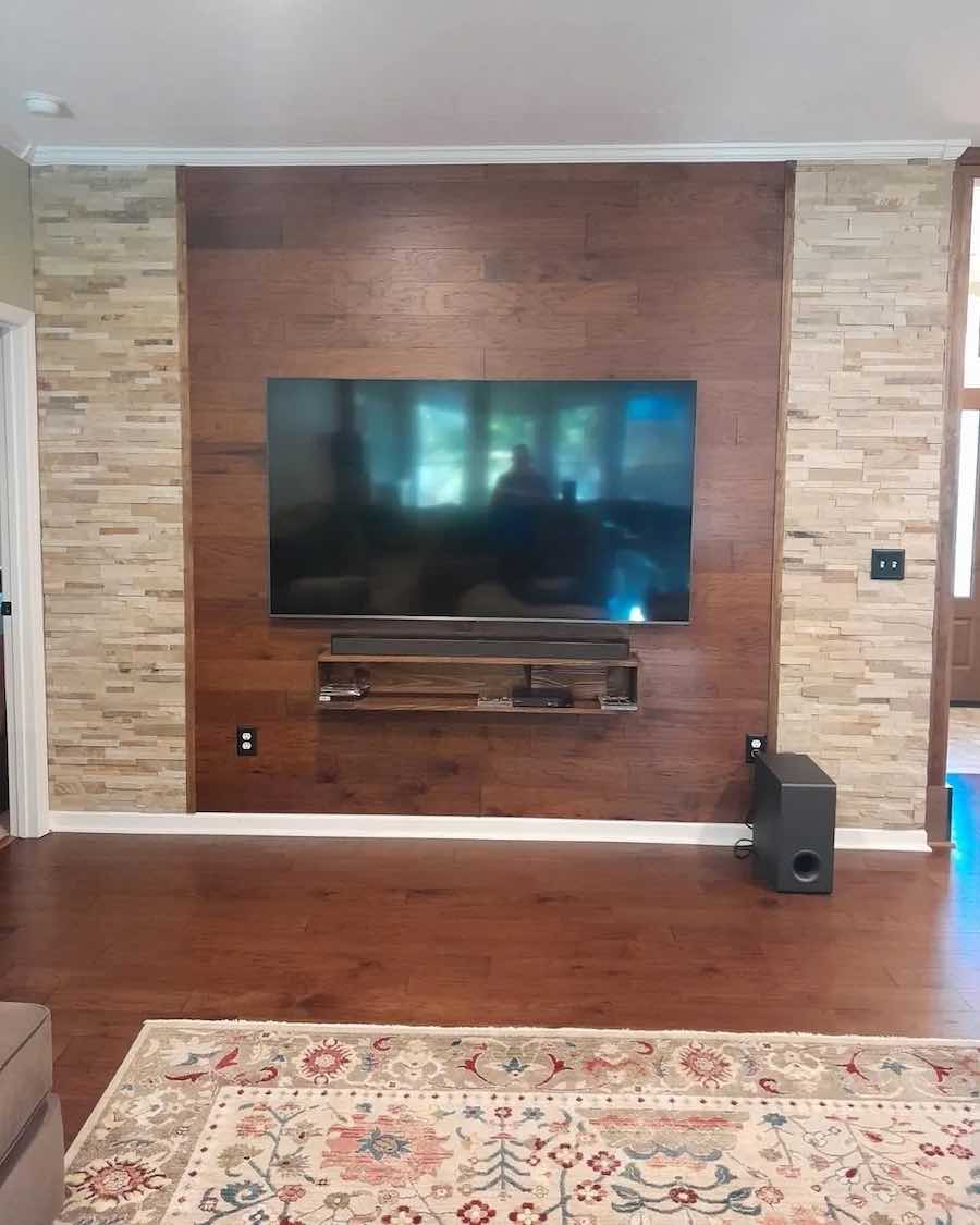 Living room home improvement