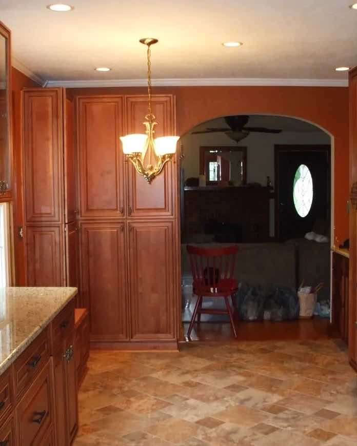 Beautiful kitchen flooring home remodel