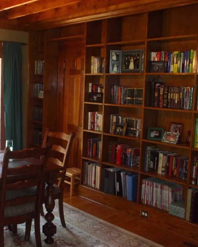 Bookcase cabinet repair build